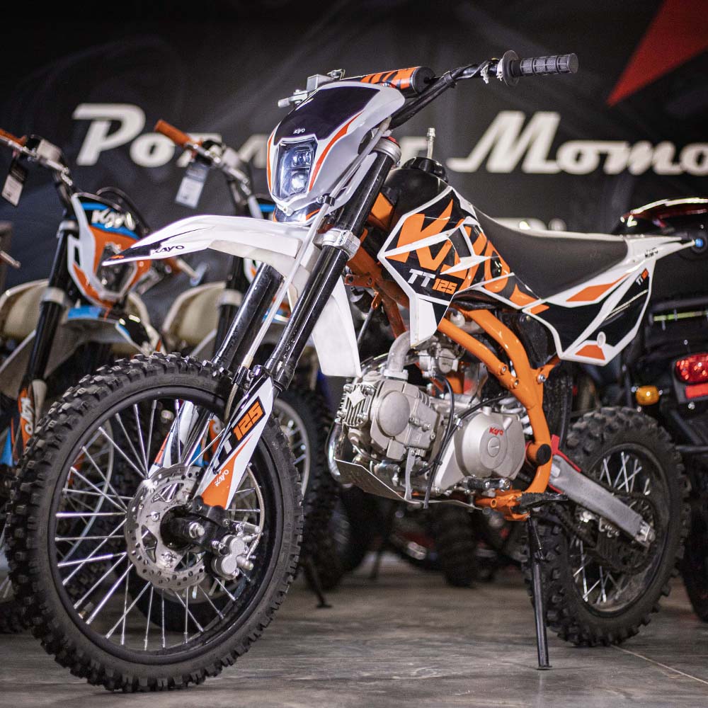 Питбайк KAYO Basic K125EA 17/14 KRZ (с пробегом)